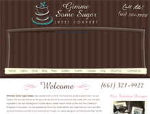 Tablet Screenshot of gimmeesomesugar.com